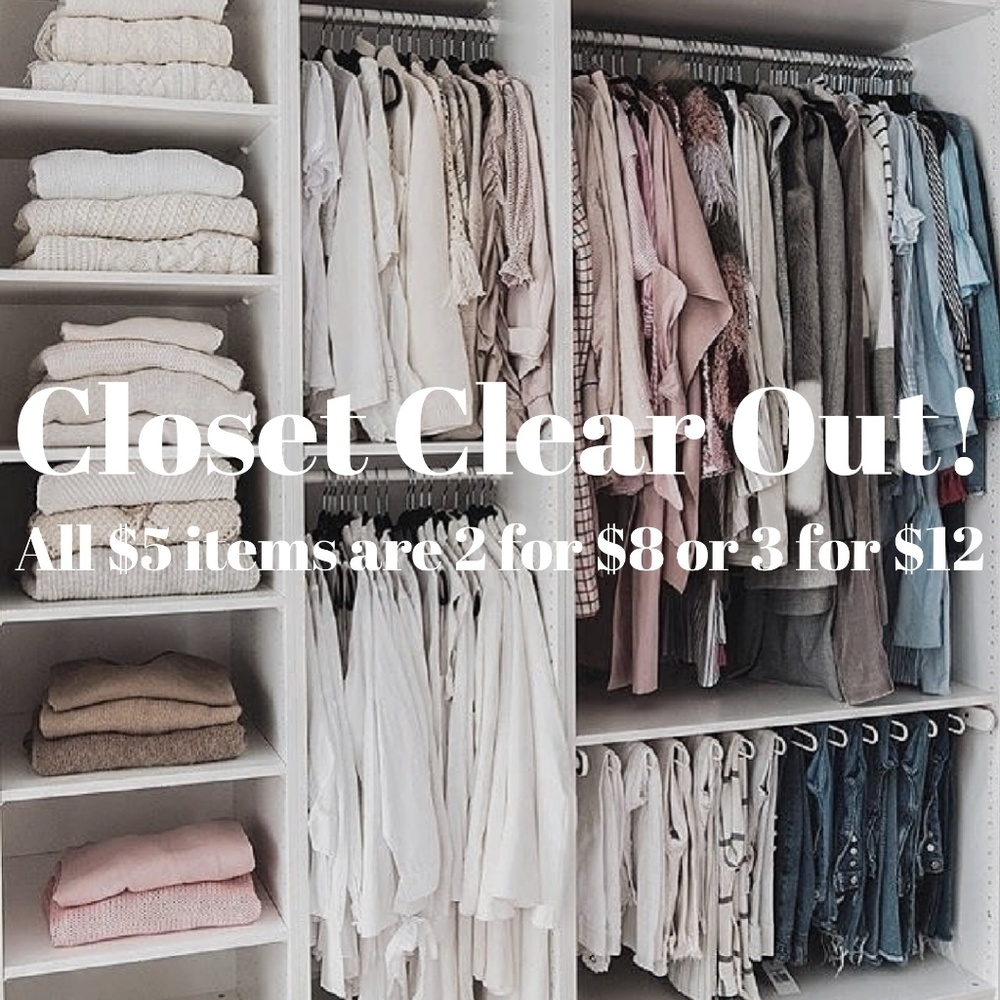 Closet Clear Out